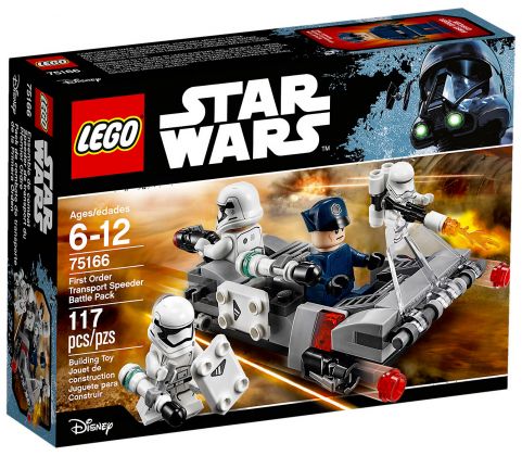 LEGO Star Wars 75166 Pack de combat le Speeder de transport du Premier Ordre