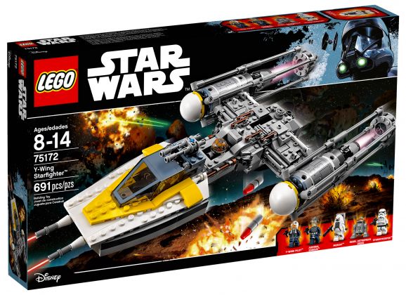 LEGO Star Wars 75172 Y-Wing Starfighter