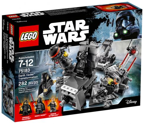 LEGO Star Wars 75183 La transformation de Dark Vador