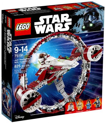 LEGO Star Wars 75191 Jedi Starfighter avec hyperdrive
