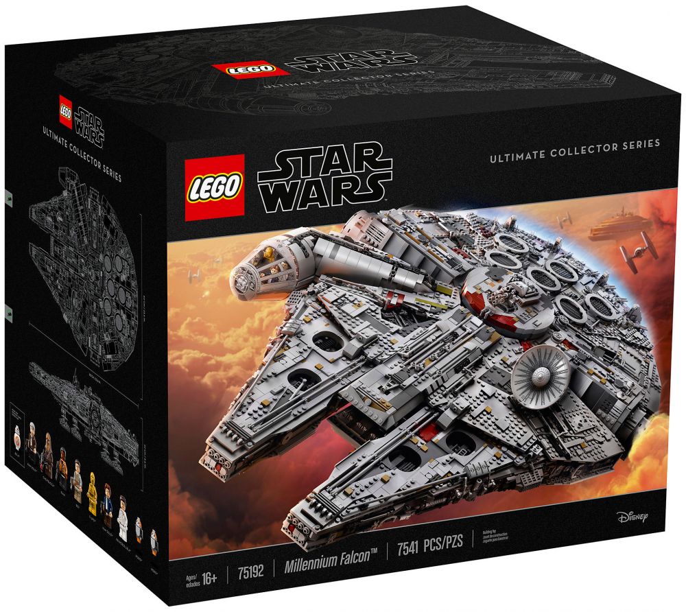 LEGO Star Wars 75192 pas cher, Faucon Millénium UCS