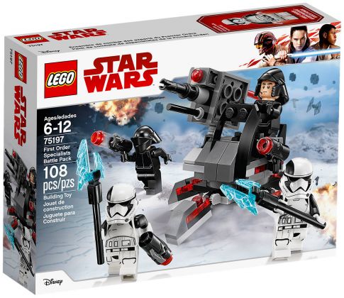 LEGO Star Wars 75197 Battle Pack experts du Premier Ordre