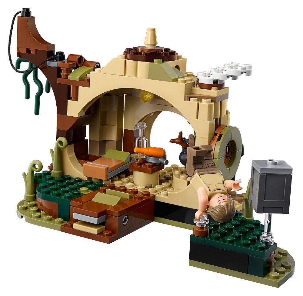 la hutte de yoda lego