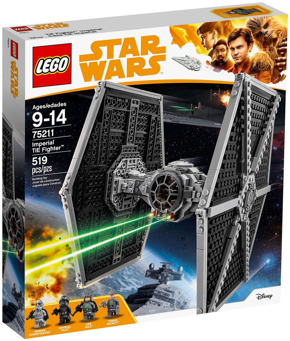 LEGO Star Wars 75211 pas cher, Le TIE Fighter impérial