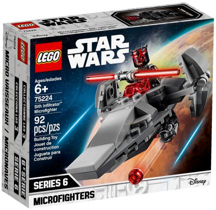 LEGO Star Wars 75224 Microvaisseau Sith Infiltrator