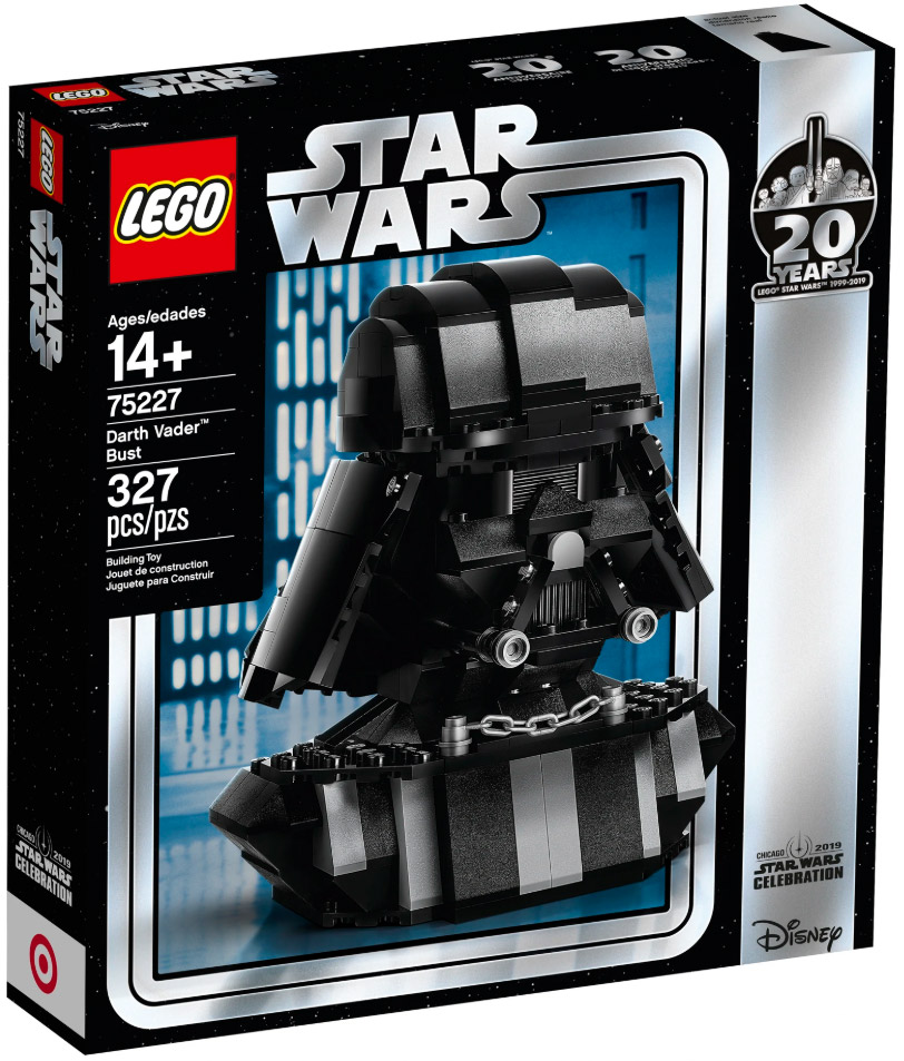 LEGO Star Wars 75227 pas cher, Buste de Dark Vador