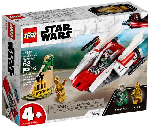 LEGO Star Wars 75247 Chasseur stellaire rebelle A-Wing