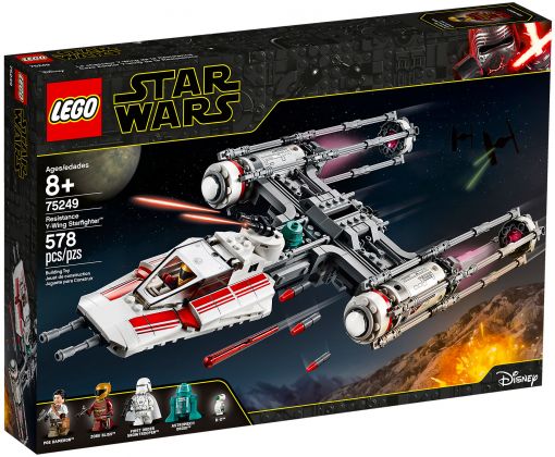 LEGO Star Wars 75249 Y-Wing Starfighter de la Résistance