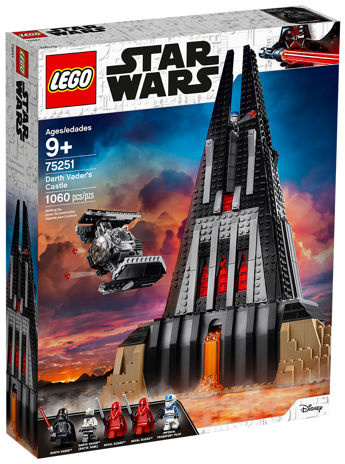 LEGO Star Wars 75251 pas cher, Le château de Dark Vador