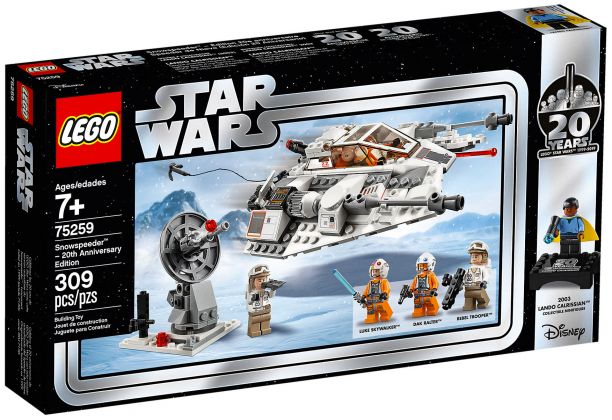 LEGO Star Wars 75259 Snowspeeder – Édition 20ème anniversaire