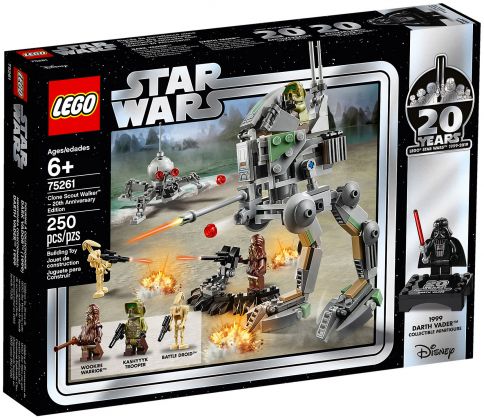 LEGO Star Wars 75261 Clone Scout Walker – Édition 20ème anniversaire