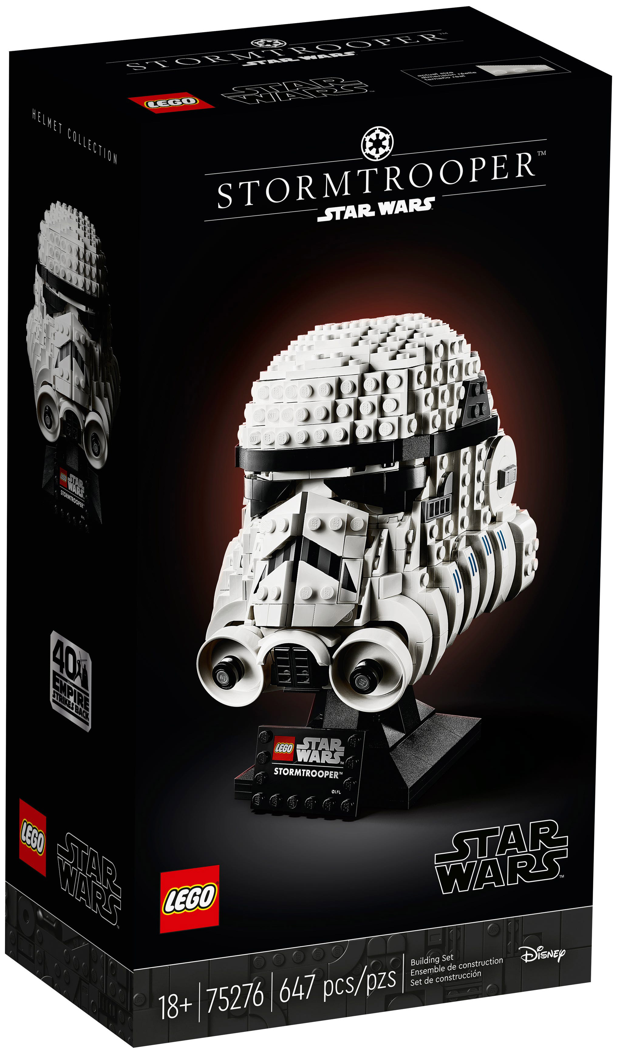 LEGO Star Wars 75276 pas cher, Le casque de Stormtrooper