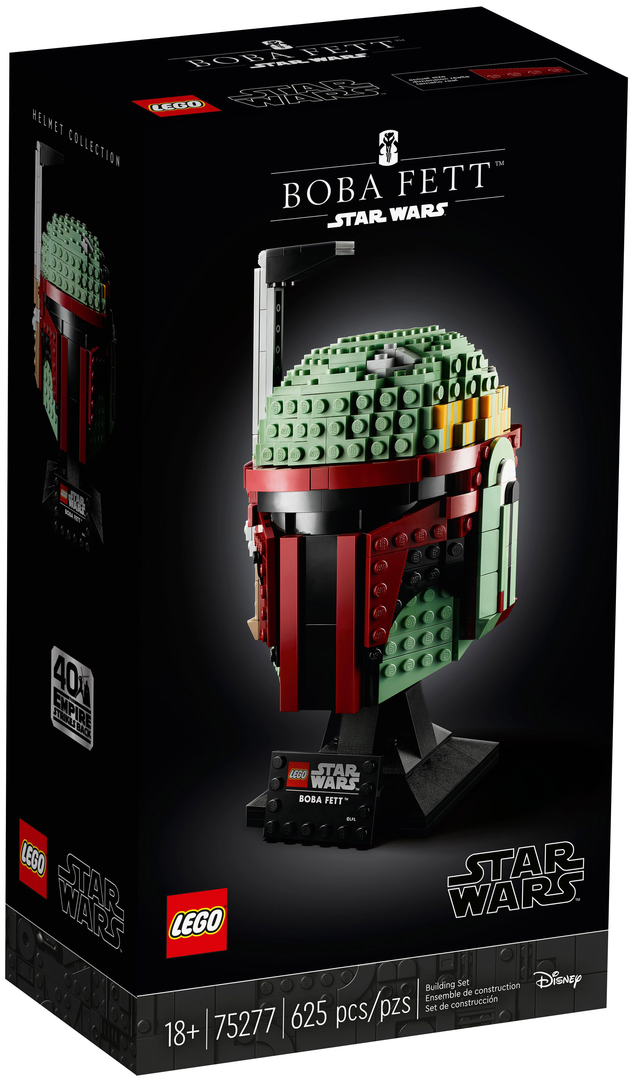 LEGO Star Wars 75277 pas cher, Le casque de Boba Fett