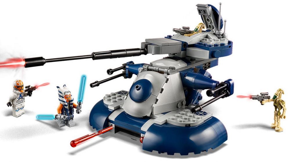 LEGO Star Wars: le Char d'Assaut Blindé (aat) de guerre des clones