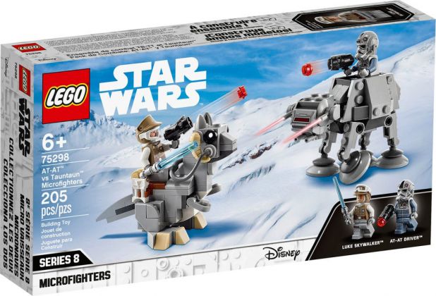 LEGO Star Wars 75298 Microfighters AT-AT contre Tauntaun