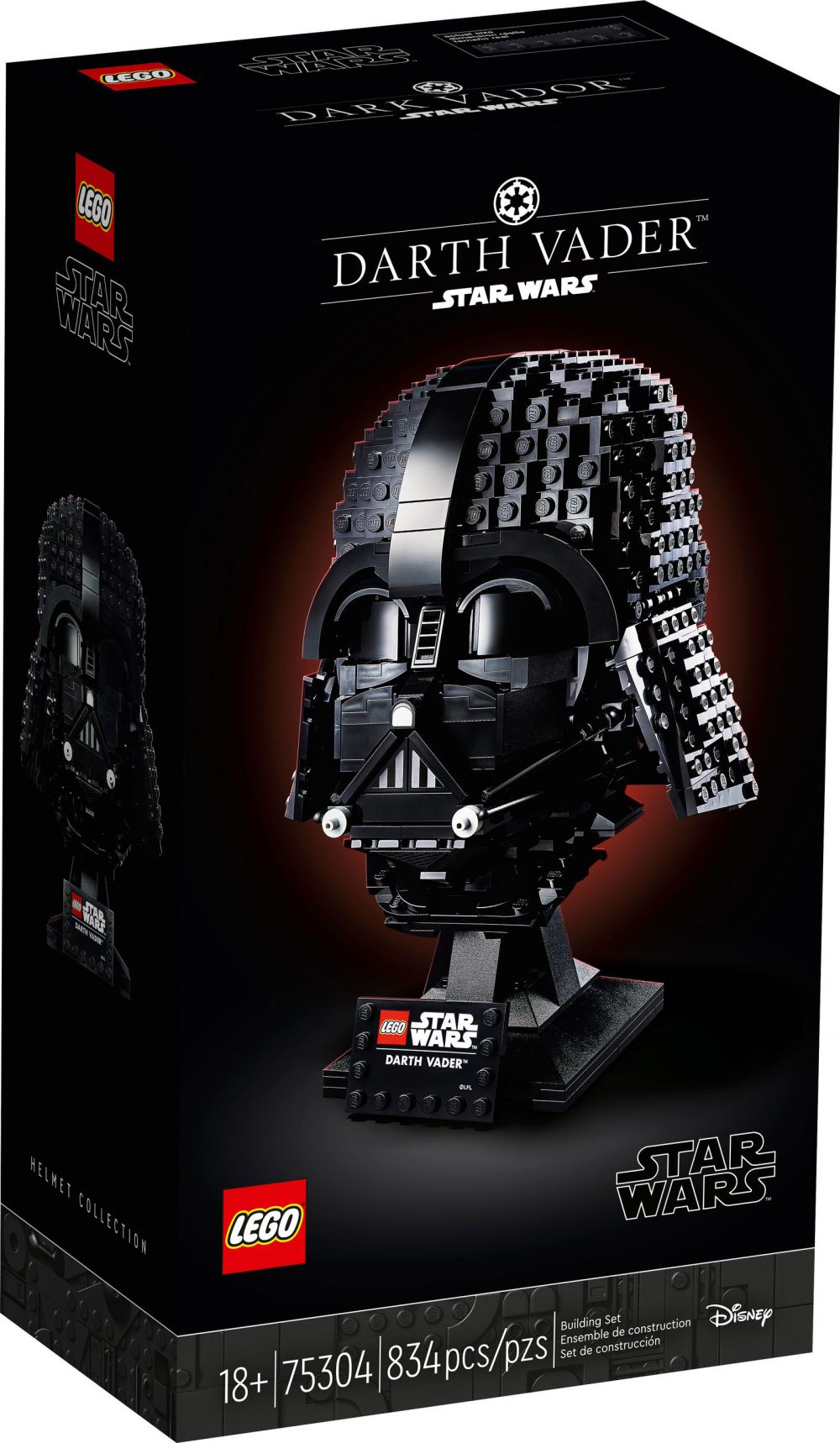 LEGO Star Wars 75304 pas cher, Le casque de Dark Vador