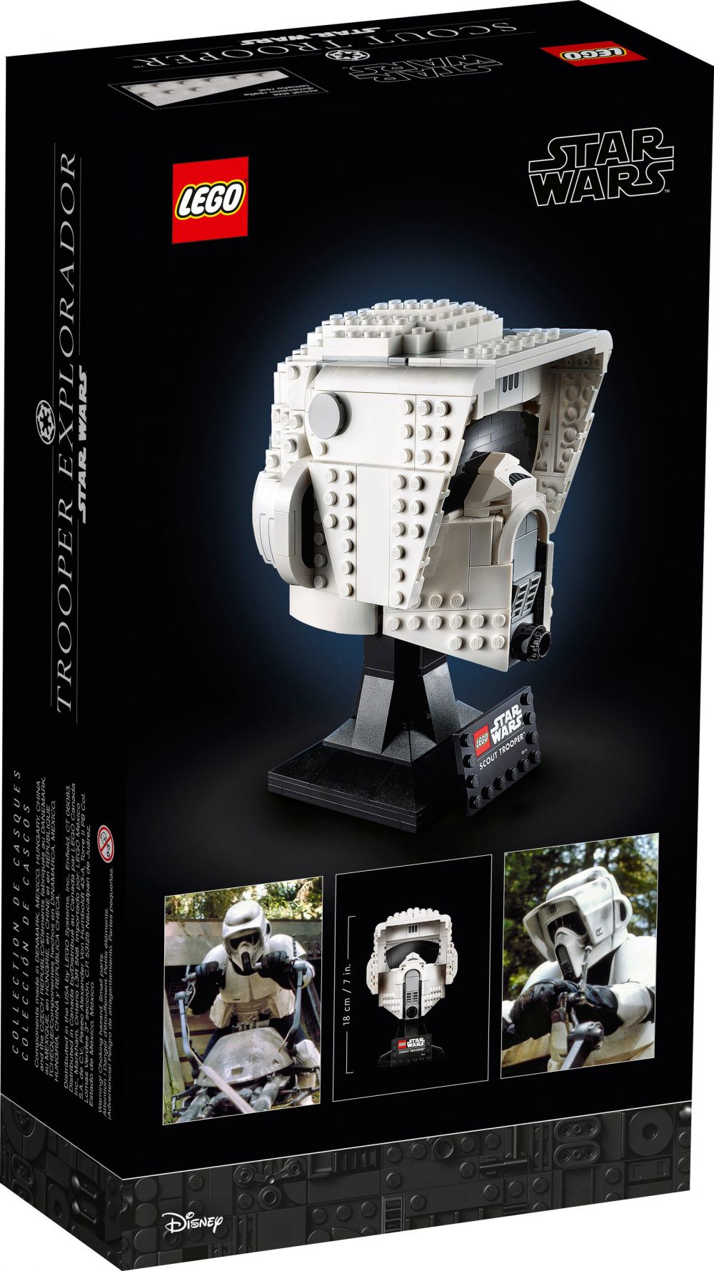 LEGO - LEGO 75305 Star Wars Le Casque du Scout Trooper, Jeu de Construction  pour Adulte, Modèle de Collection, Idée de Cadeau - Cdiscount Jeux - Jouets