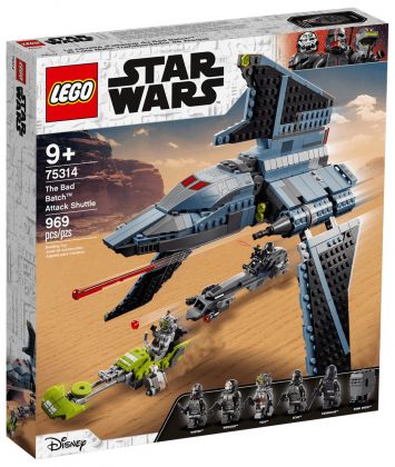 LEGO Star Wars 75314 La navette d’attaque du Bad Batch