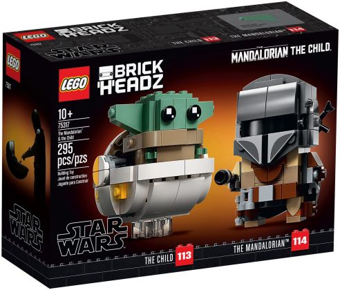 LEGO BrickHeadz 75317 Le Mandalorien et l’Enfant (Star Wars)