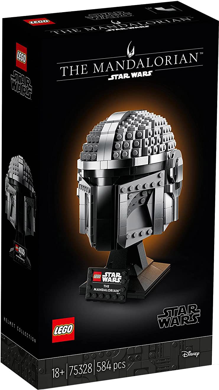 LEGO Star Wars 75328 pas cher, Le casque du Mandalorien