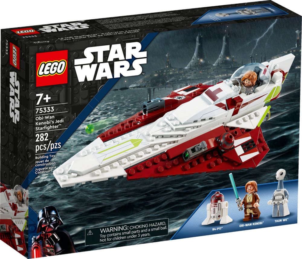 LEGO Star Wars 75333 pas cher, Le chasseur Jedi d'Obi-Wan Kenobi