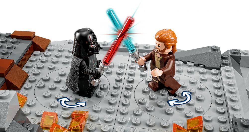 Jouet Lego Star Wars Obi-Wan Kenobi contre Dark Vador 75334 –