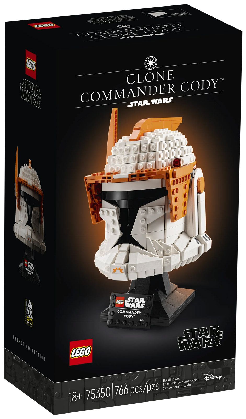 LEGO Star Wars 75350 pas cher, Le casque du Commandant clone Cody