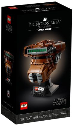 LEGO Star Wars 75351 Le casque de la Princesse Leia (Boushh)