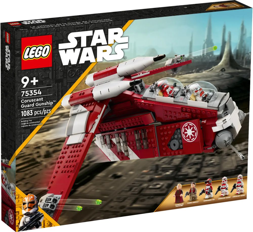 LEGO Star Wars 75354 pas cher, La canonnière de Coruscant