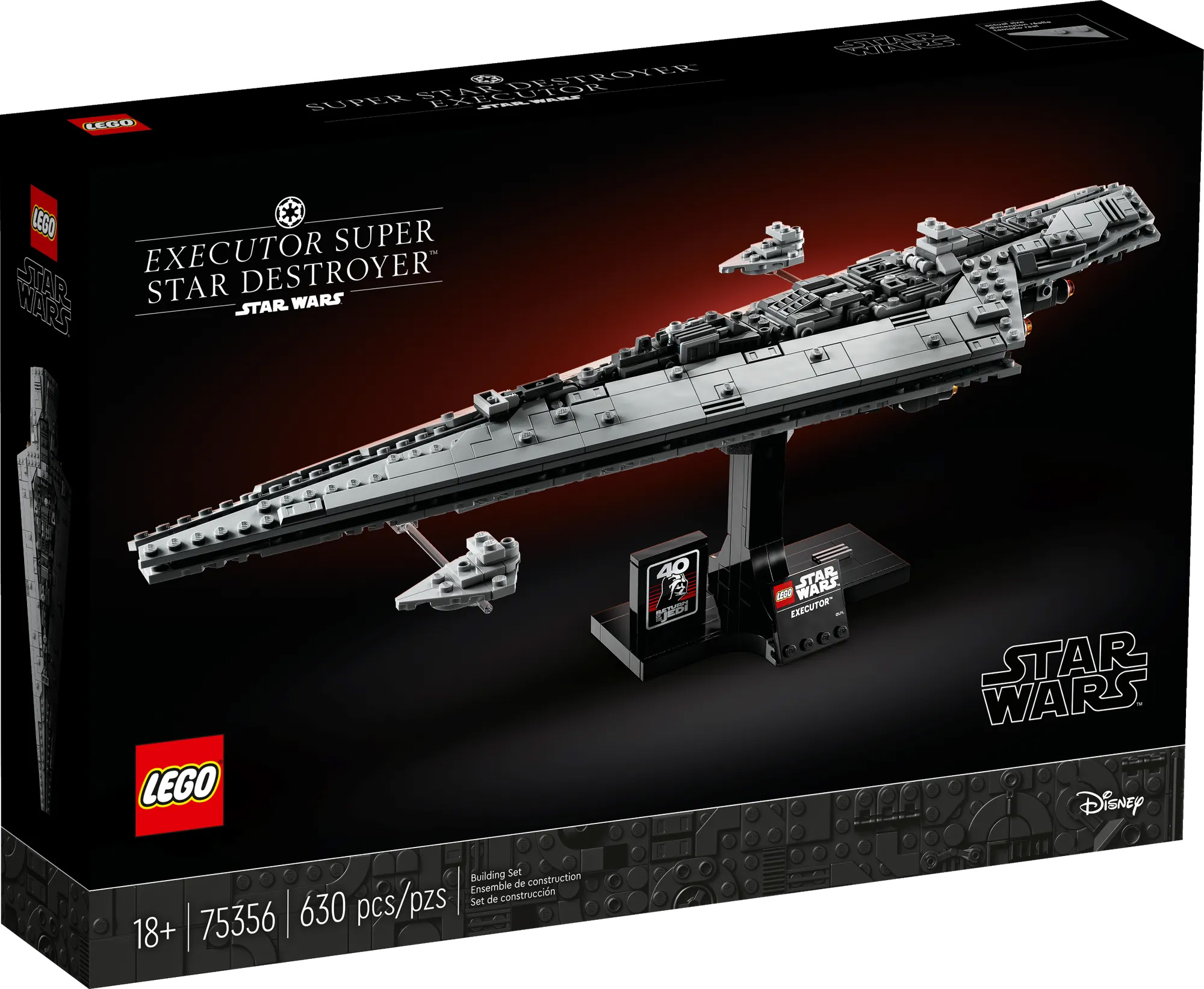 LEGO Star Wars 75356 pas cher, Le Super Destroyer Stellaire de classe Executor