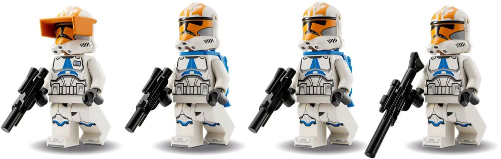 LEGO Star Wars 75359 pas cher, Pack de combat des Clone Troopers