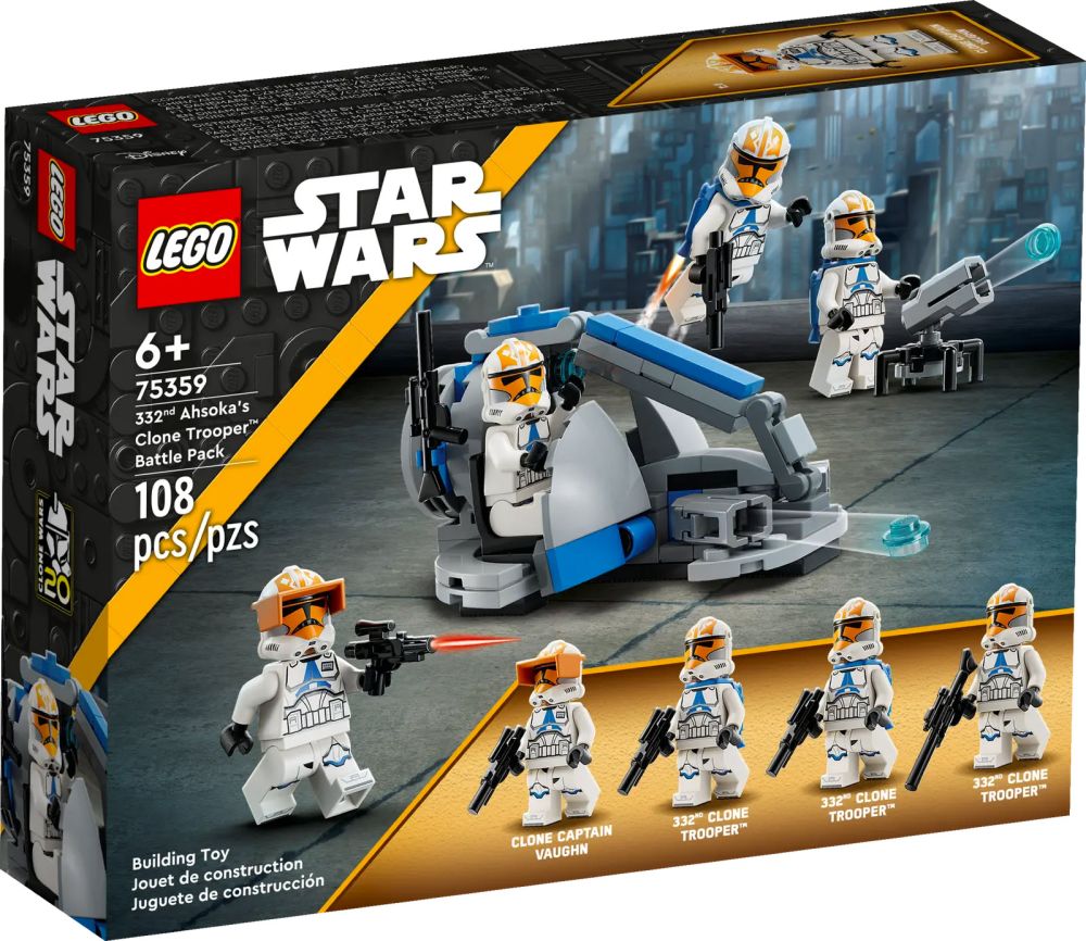 LEGO Star Wars 75359 pas cher, Pack de combat des Clone Troopers