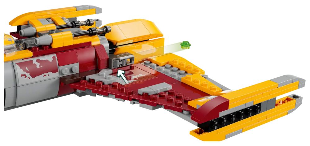 LEGO Star Wars 75364 pas cher, L'E-wing de la Nouvelle République