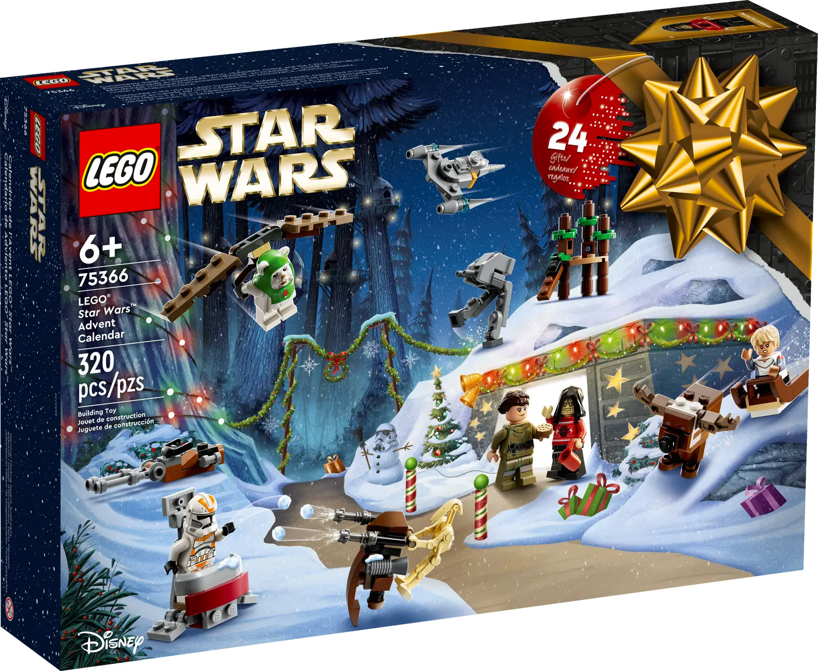 LEGO Star Wars 75366 pas cher, Calendrier de l'Avent LEGO Star Wars 2023