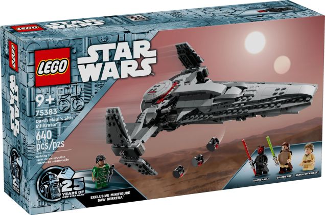 LEGO Star Wars 75383 L’Infiltrateur Sith de Dark Maul