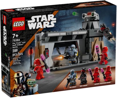 LEGO Star Wars 75386 Le combat de Paz Vizsla et Moff Gideon
