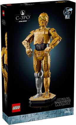 LEGO Star Wars 75398 C-3PO Figurine de droïde à construire