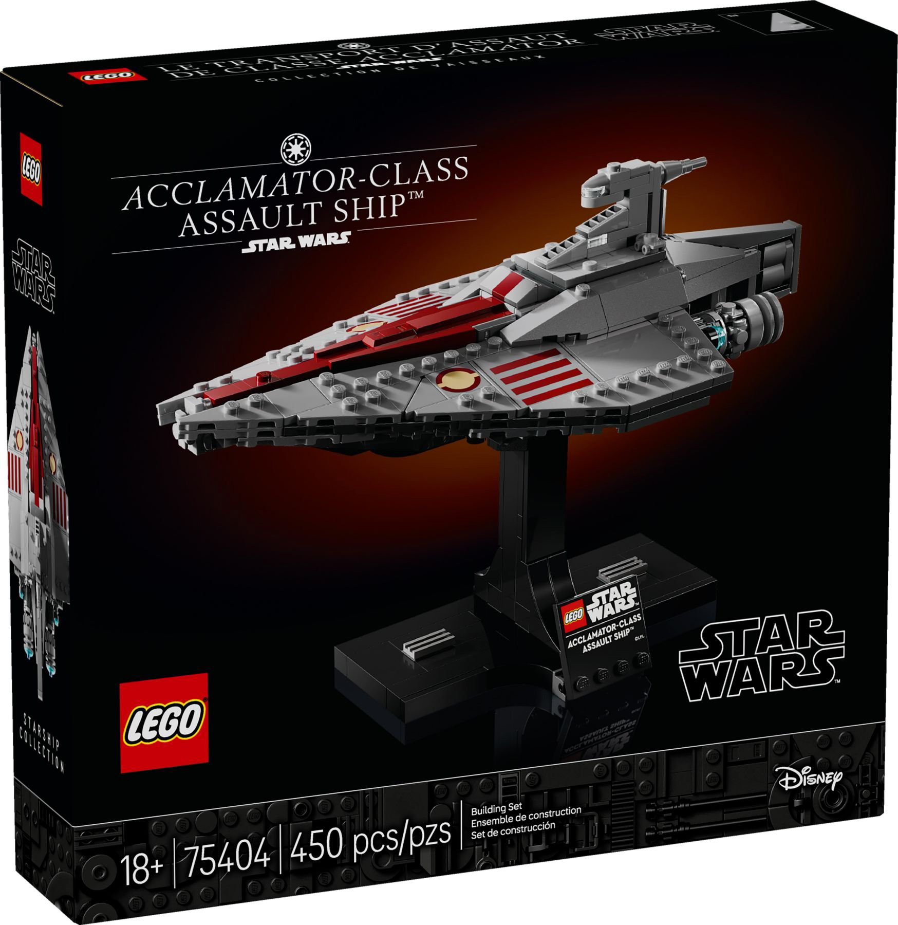 Lego Star Wars - Nave D'assalto di Classe Acclamator 75404 LEGO - 75404