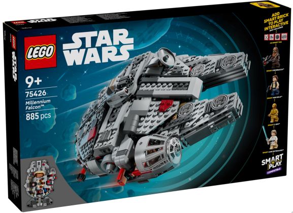 LEGO Star Wars 75426 SMART Play : Faucon Millenium