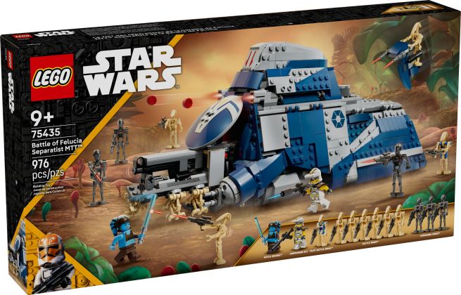 LEGO Star Wars 75435 Le MTT des séparatistes de la bataille de Felucia