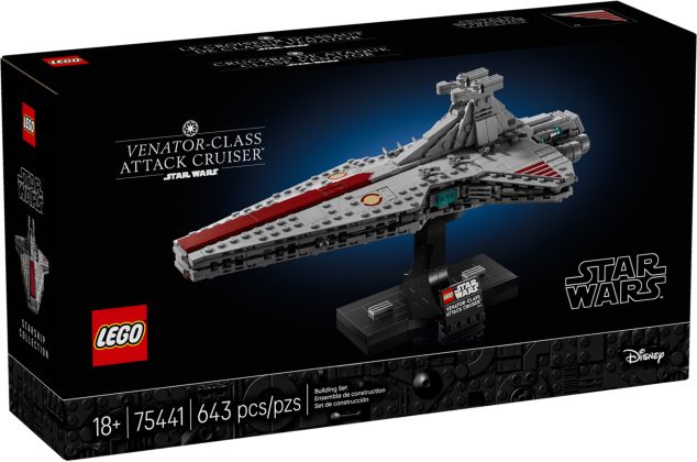 LEGO Star Wars 75441 Le croiseur d’assaut de classe Venator