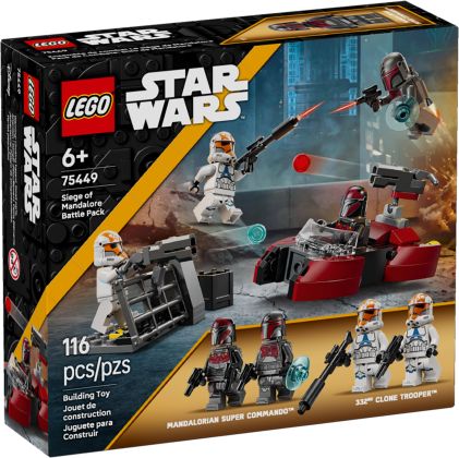 LEGO Star Wars 75449 Pack de combat Le Siège de Mandalore