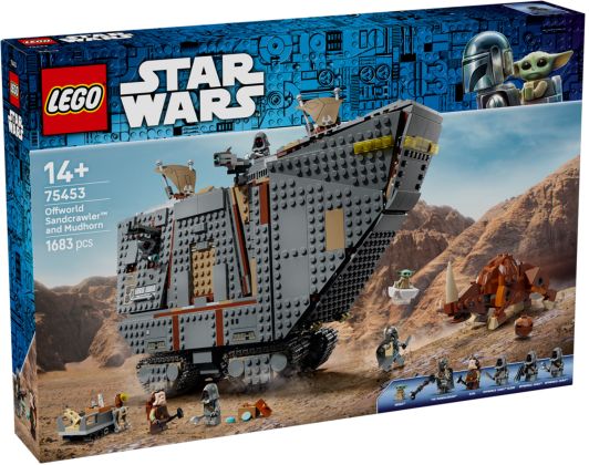 LEGO Star Wars 75453 Le Sandcrawler d'Offworld et le Mudhorn