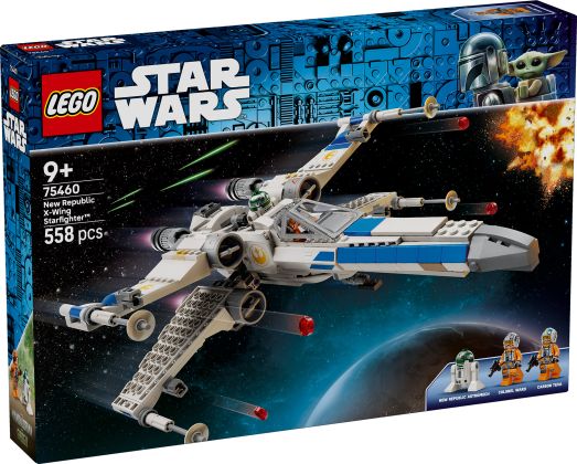 LEGO Star Wars 75460 Le X-Wing Starfighter de la Nouvelle République