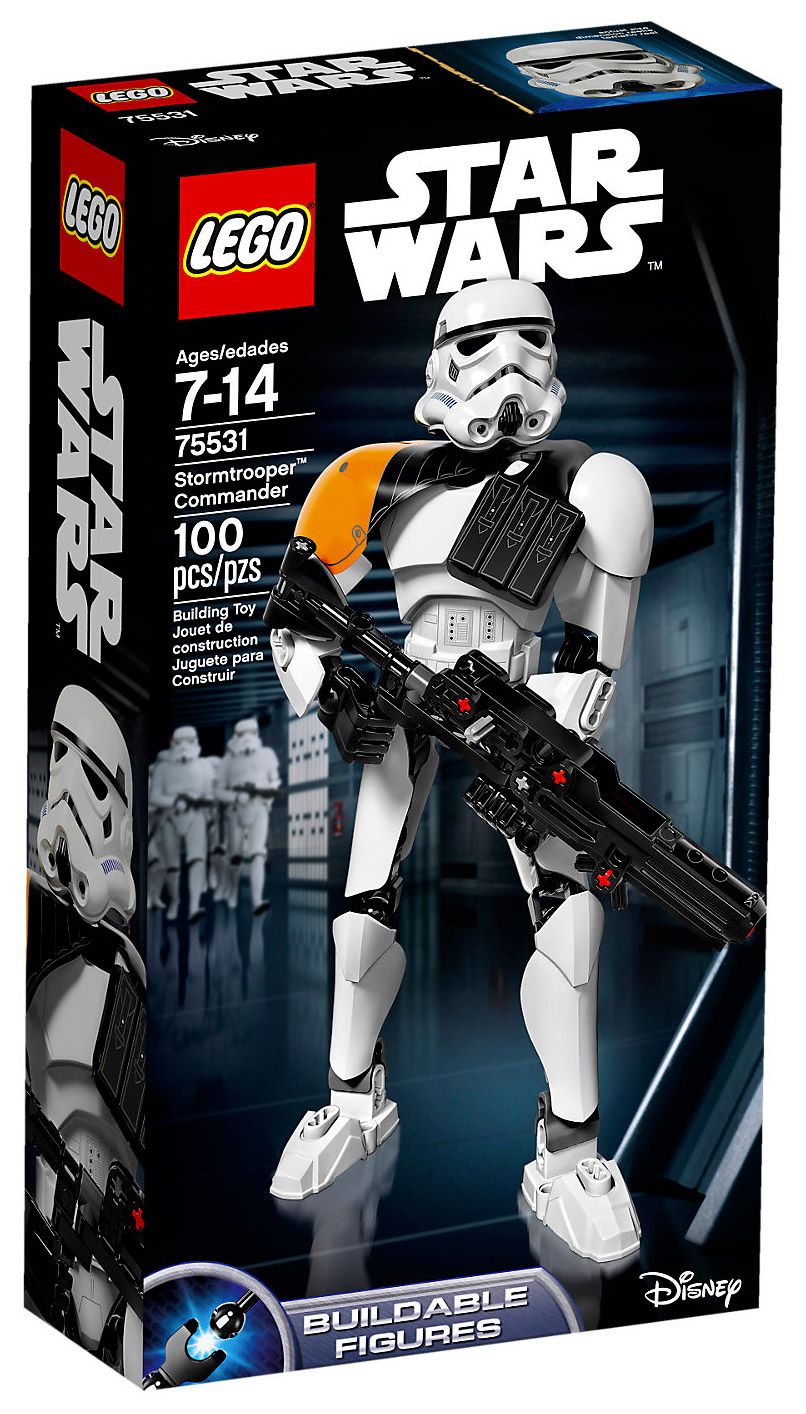 LEGO Star Wars 75531 pas cher, Commandant Stormtrooper