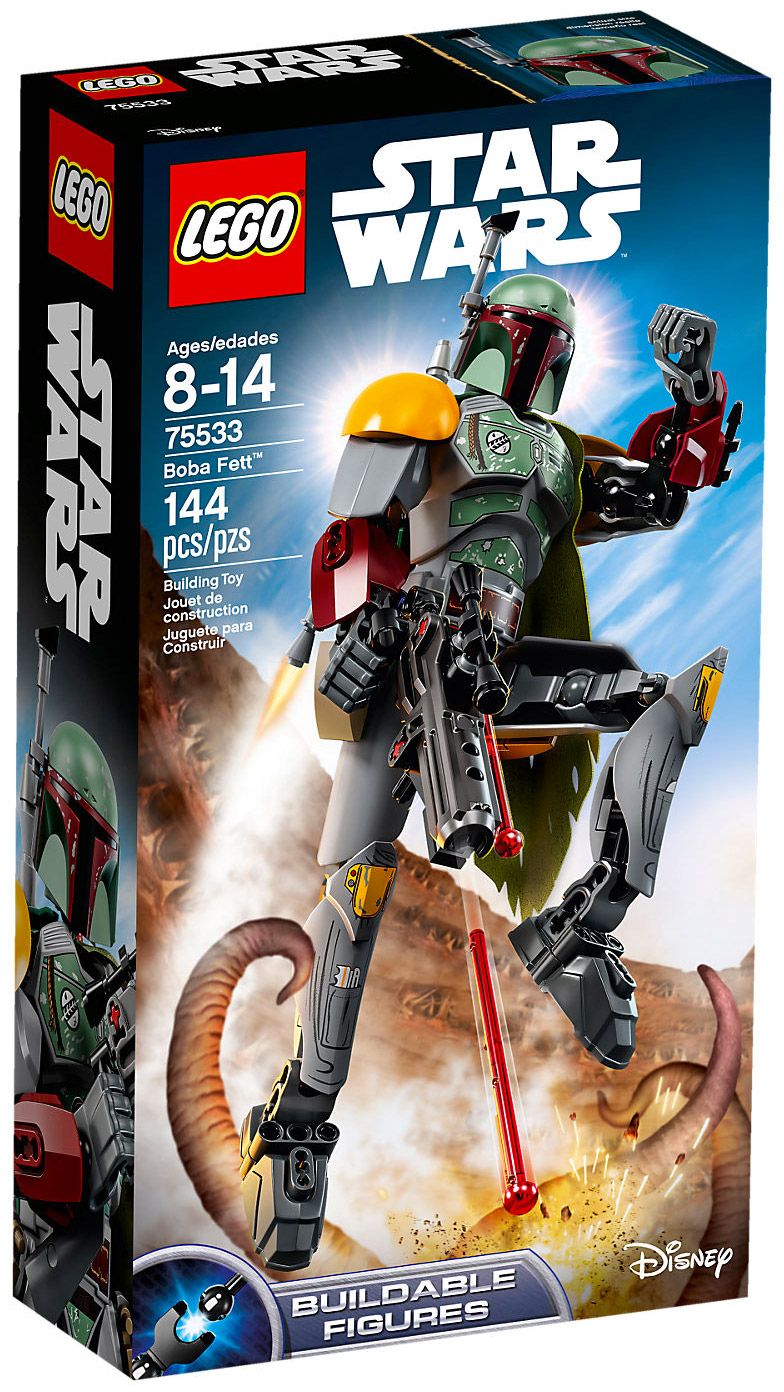 LEGO Star Wars 75533 pas cher, Boba Fett (Buildable Figures)