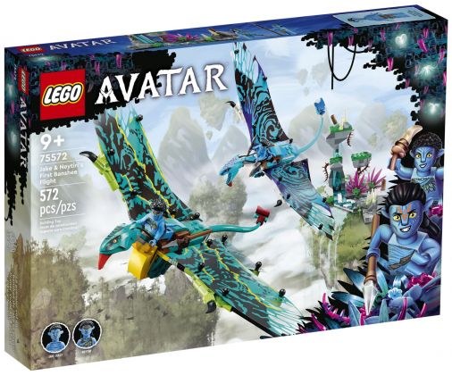 LEGO Avatar 75572 Le premier vol en Banshee de Jake et Neytiri