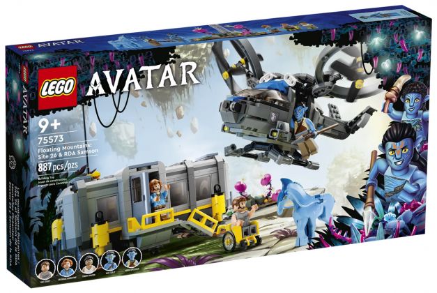 LEGO Avatar 75573 Les montagnes flottantes : le secteur 26 et le Samson RDA