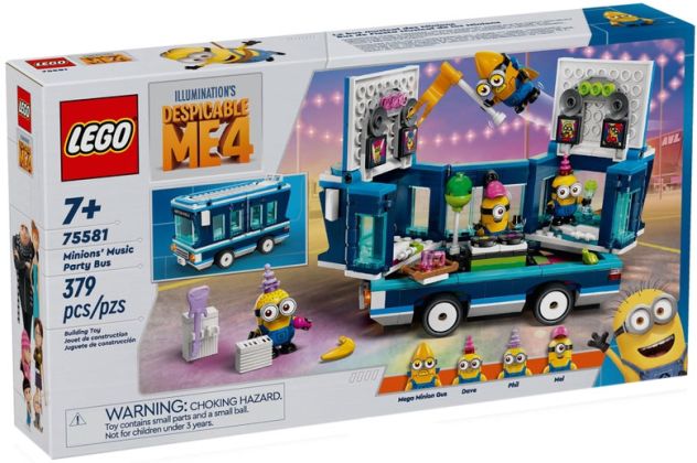 LEGO Moi, Moche et Méchant 75581 Le disco-bus des Minions