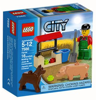 LEGO City 7566 Le fermier